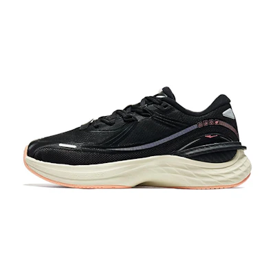 (W) ERKE Running Shoes Low 'Black'