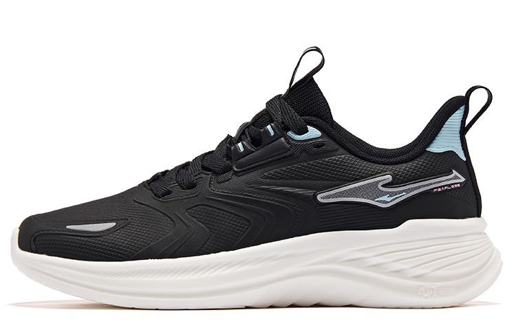 (W) ERKE Running Shoes Low 'Black Blue'