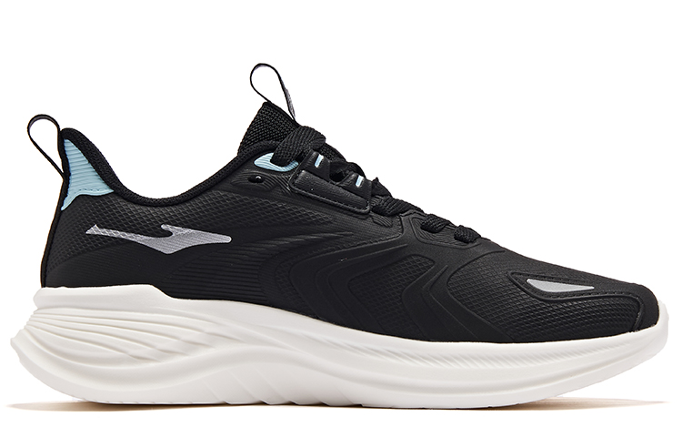 (W) ERKE Running Shoes Low 'Black Blue' 圖 2