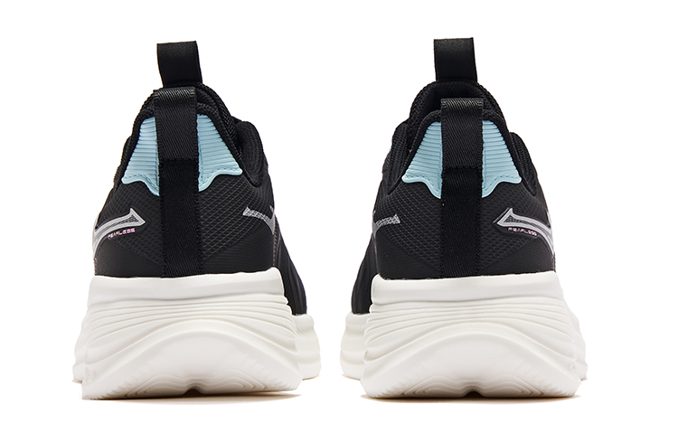 (W) ERKE Running Shoes Low 'Black Blue' 圖 4