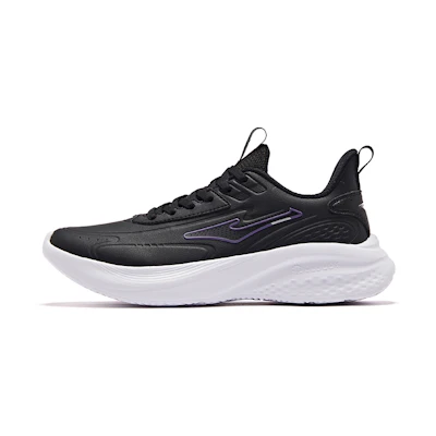(W) ERKE Running Shoes Low 'Black Purple'
