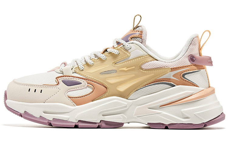 (W) ERKE Running Shoes Low 'Pink Brushed Grey'