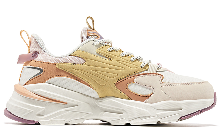 (W) ERKE Running Shoes Low 'Pink Brushed Grey' 圖 2