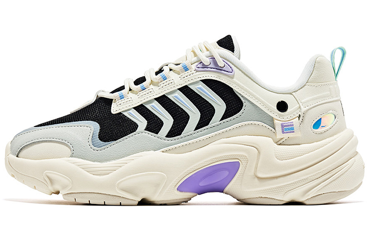 (W) ERKE Running Shoes Low 'Seek Light Black Purple'