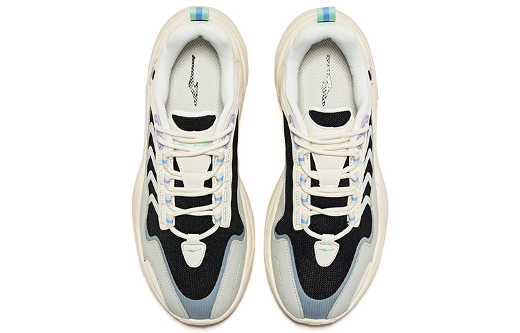 (W) ERKE Running Shoes Low 'Seek Light Black Purple' 圖 3