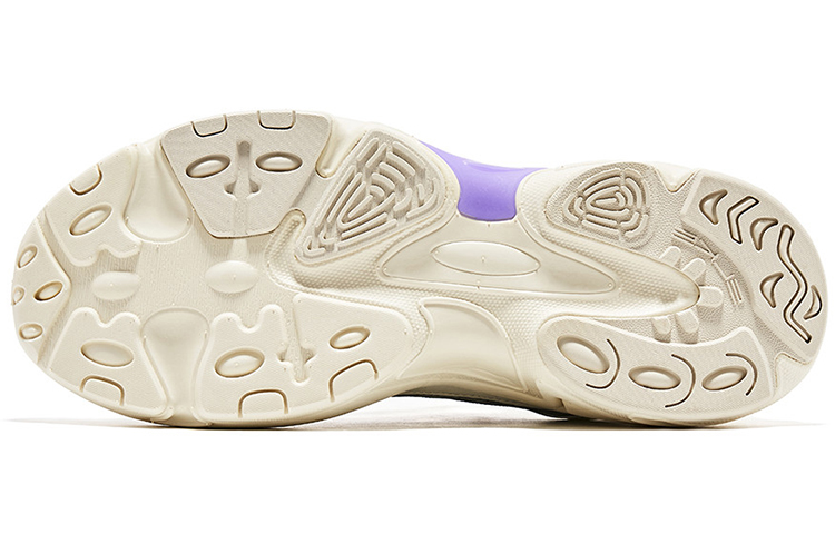 (W) ERKE Running Shoes Low 'Seek Light Black Purple' 圖 4