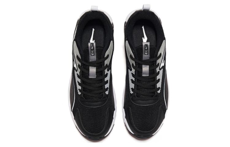 (W) ERKE Running Shoes Low 'White Black' 圖 4