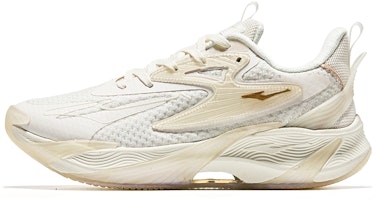 (Women) ERKE Shock-Absorbing Low-Top Running 'White Gold' 12122403330-001 (Women) ERKE Shock-Absorbing Low-Top Running 'White Gold' 12122403330-001