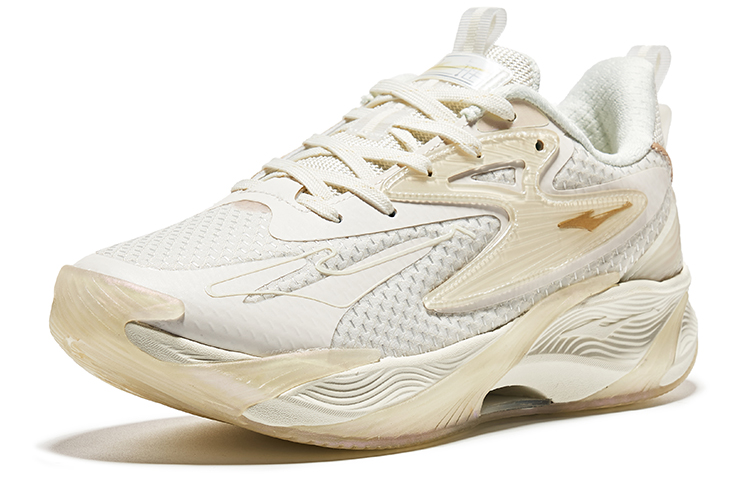 Lookbook (W) ERKE 护震低帮跑鞋 '白金' 12122403330-001