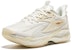 (W) ERKE Penyerap Kejutan Low-Top Running 'Putih Emas' 12122403330-001