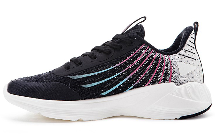 Buy (W) 鴻星爾克衝撃吸収ローカット「黒紫」 12121303496-001