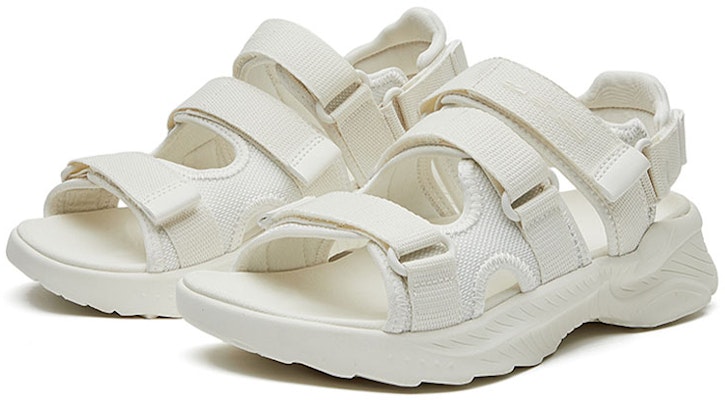 (Women) ERKE Sports Sandals 'White Beach Casual Thick Sole' 12122210424-001 Order (Women) ERKE Sports Sandals 'White Beach Casual Thick Sole' 12122210424-001