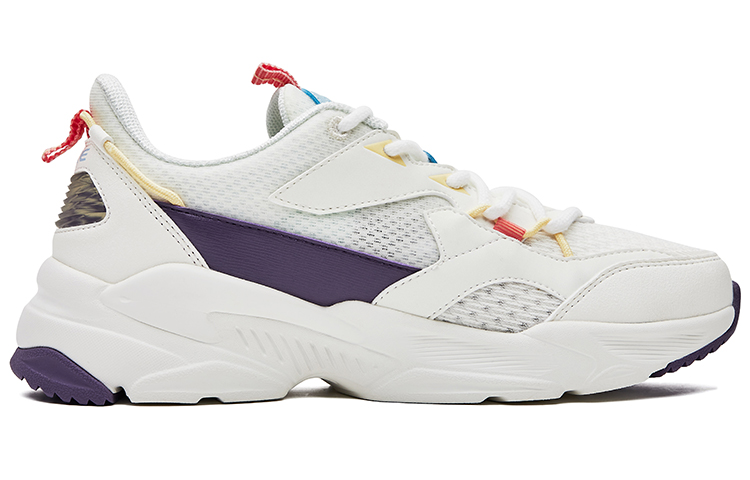 (W) ERKE Square Rise 'White Yellow' 圖 2