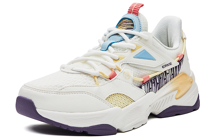 (W) ERKE Square Rise 'White Yellow' 圖 3