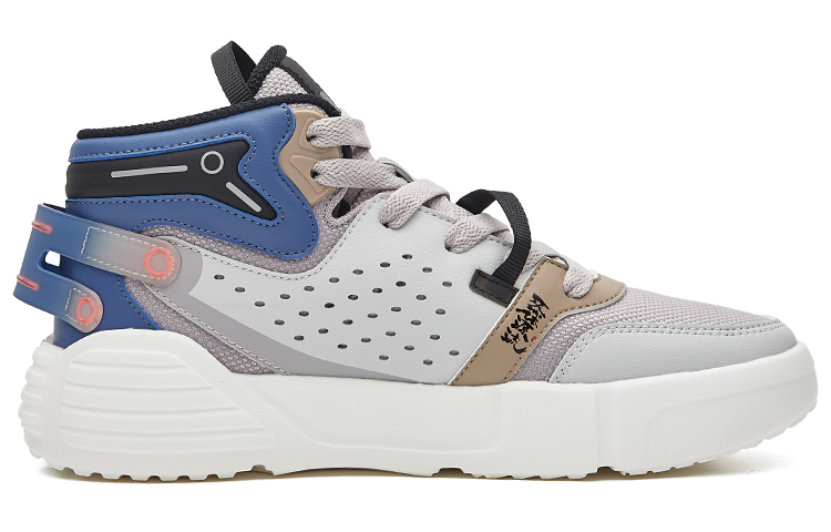 Order (W) 이카 아웃캐스트 청키 하이탑 '그레이 블루' 12121301526-103