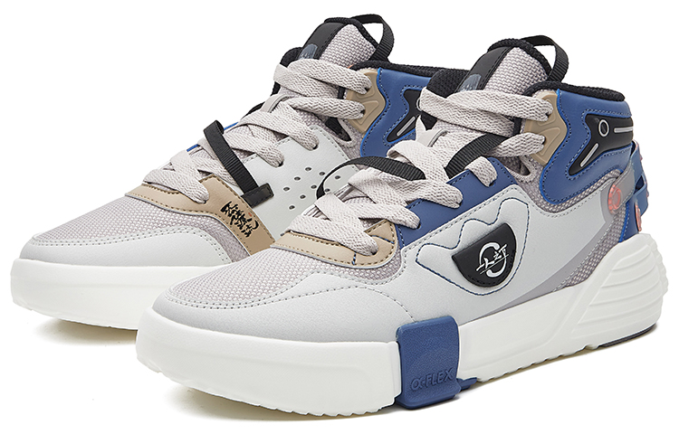 Lookbook (W) 이카 아웃캐스트 청키 하이탑 '그레이 블루' 12121301526-103