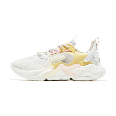 (W) ERKE Training Low 'Pale White & Goose Yellow'