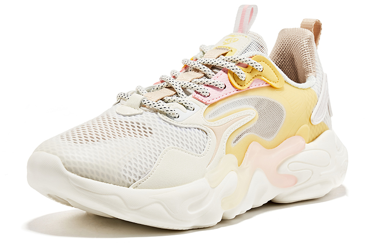 (W) ERKE Training Low 'Pale White & Goose Yellow' 圖 3