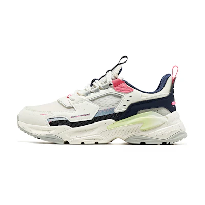 (W) ERKE Training Shoe 'White Rubber'
