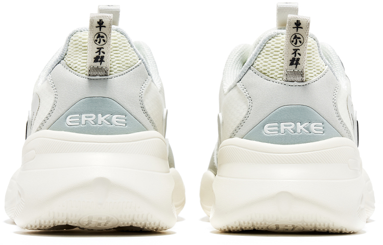 (W) ERKE Training Shoes 'White Dew Grey' 圖 4