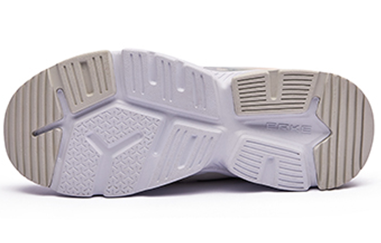 (W) ERKE Trend Breathable Thick-Soled 'Dad Shoe White Grey' 圖 5
