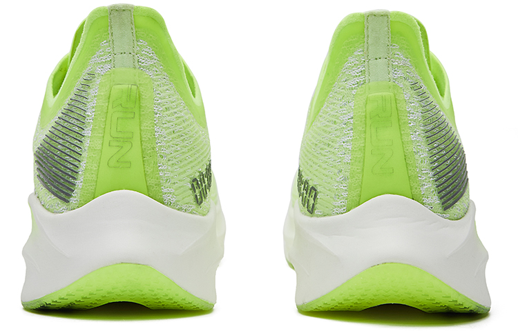 (W) ERKE Xtep (鸿星尔克) Flying Feather (灵羽) Marathon 'Fluorescent Lime White' 圖 4