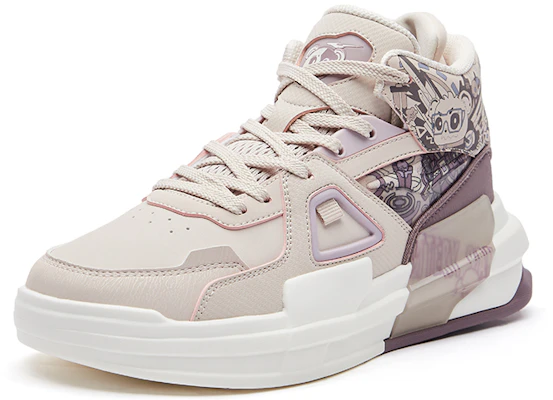 (W) ERKE Xtep 'Battery Panda Kelabu Ungu Tinggi' 52122301428-103 Lookbook (W) ERKE Xtep 'Battery Panda Kelabu Ungu Tinggi' 52122301428-103