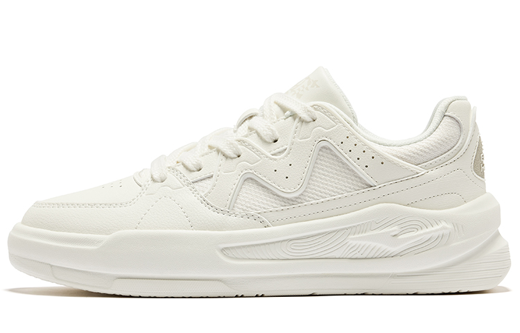 (W) ERKE XTEP 'White Peach Oolong 2.0 CMFT Match Low-Top'