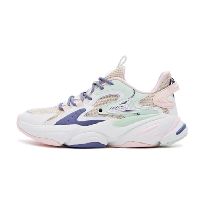 (W) ERKE Xtep Alpha-Flex 'Purple Pink Green'