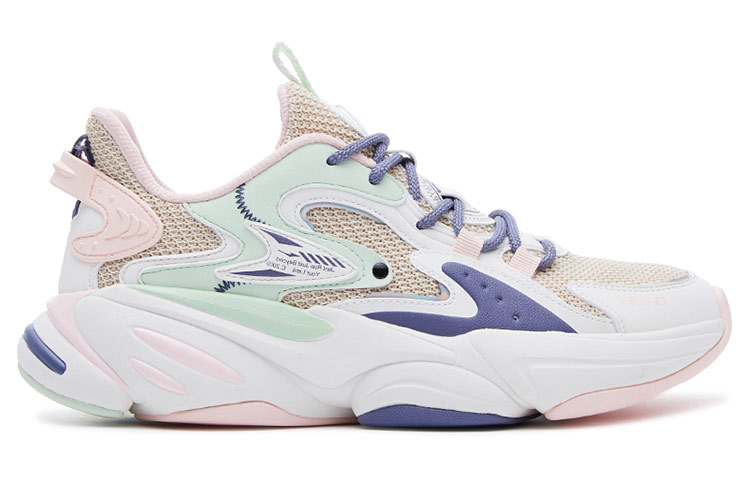 (W) ERKE Xtep Alpha-Flex 'Purple Pink Green' 圖 2