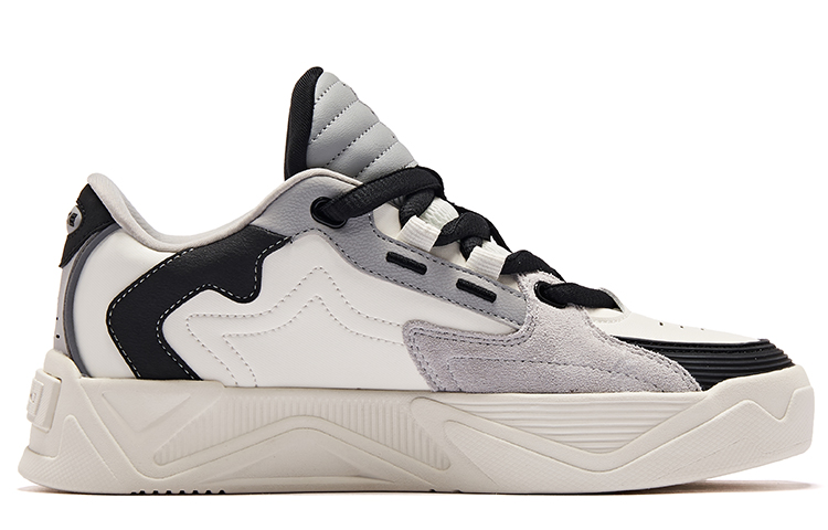 (W) ERKE Xtep Battery Panda White and Black 'Starry Low-Top' 圖 3