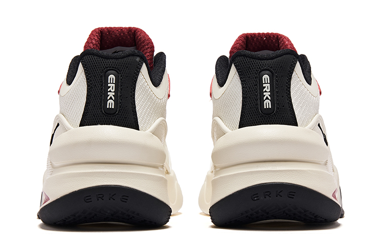 Shop (W) （女性用）ERKE Xtep キャンバス ロー「ホワイト＆ブラック」52123301288-002 52123301288-002