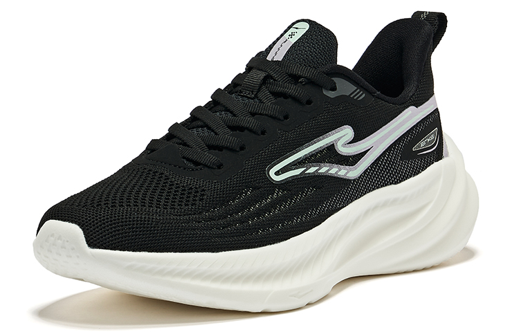 (W) ERKE XTEP Casual Breathable Low-Top Running Shoes 'Black Mineral Purple' 圖 3