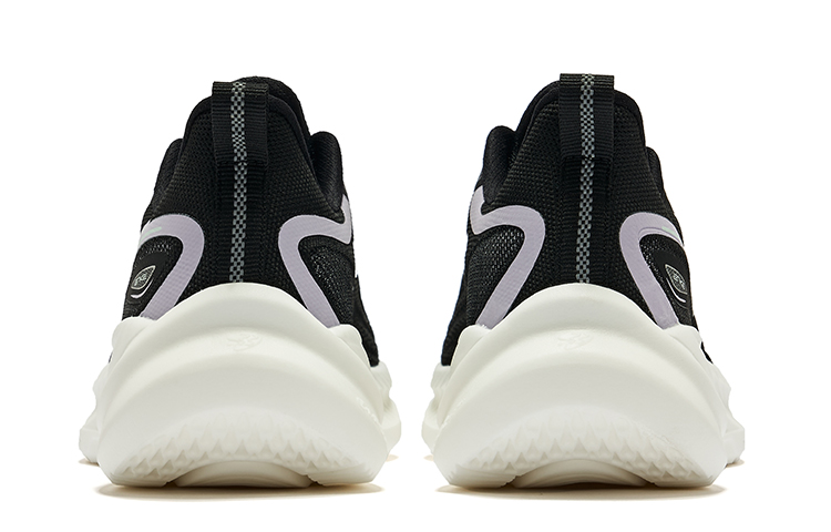 (W) ERKE XTEP Casual Breathable Low-Top Running Shoes 'Black Mineral Purple' 圖 4