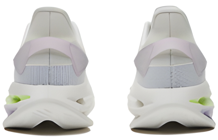 (W) ERKE XTEP Casual Breathable Low Top Running Shoes 'White Purple' 圖 4