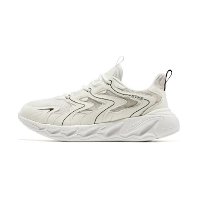 (W) ERKE XTEP Casual Running Low 'White Black'