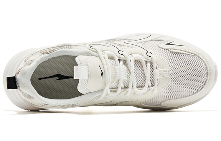 (W) ERKE XTEP Casual Running Low 'White Black' 圖 4