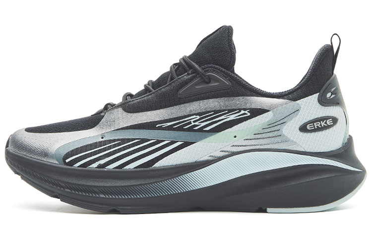 (W) ERKE Xtep Chase 'Fashion Versatile Low-Top Black Blue'