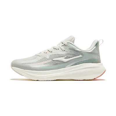 (W) ERKE Xtep CMFTable Breathable Low Top Running Shoes 'White Green'