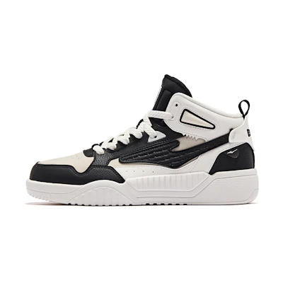 (W) ERKE Xtep Conquer 2.0 Mid 'Black White'