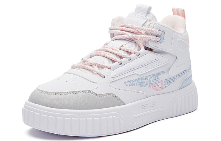 (W) ERKE XTEP Conqueror High 'Pure White Apricot Blossom Pink' 圖 3
