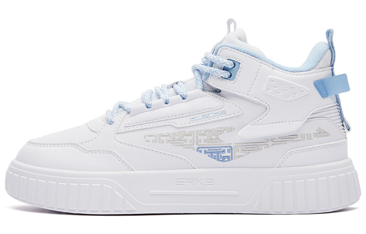 (W) ERKE Xtep Conqueror High 'White Warm Linen'