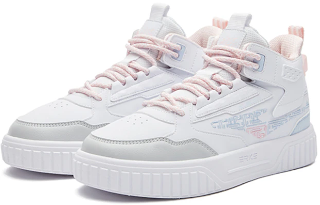 鴻星爾克 征服 厚底休閒 低筒 板鞋 女款 白粉 Order 鴻星爾克 征服 厚底休閒 低筒 板鞋 女款 白粉