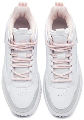 鴻星爾克 征服 厚底休閒 低筒 板鞋 女款 白粉 Lookbook 鴻星爾克 征服 厚底休閒 低筒 板鞋 女款 白粉