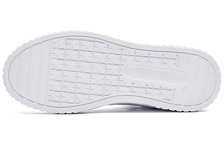 Shop 鴻星爾克 征服 厚底休閒 低筒 板鞋 女款 白粉