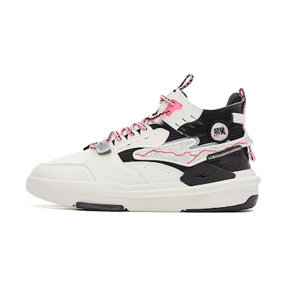 (W) ERKE Xtep Danxia High-Top 'Black White Fashion'