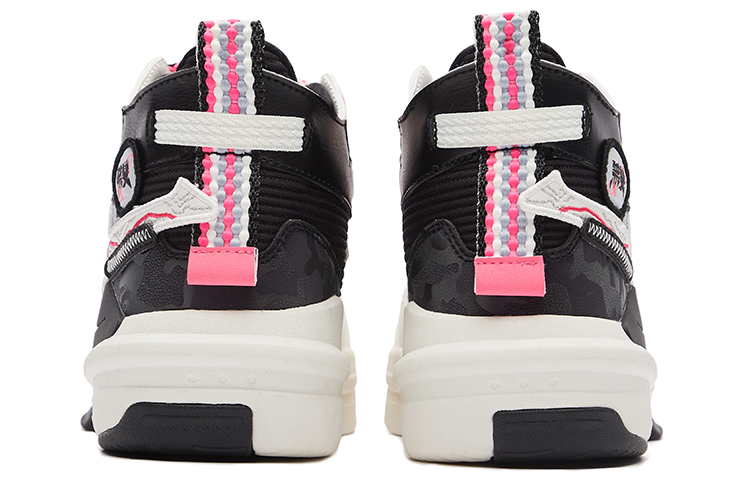 (W) ERKE Xtep Danxia High-Top 'Black White Fashion' 圖 4