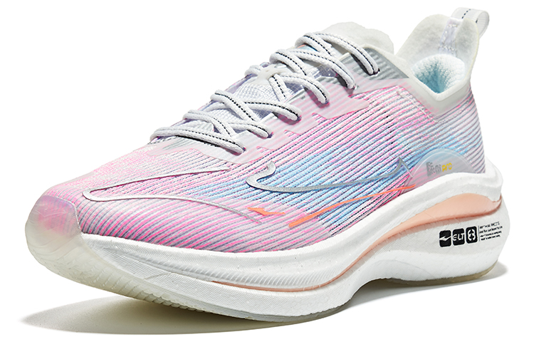 Lookbook (W) ERKE XTEP Edge Pro 'Bantalan Teknologi Qi Carbon Biru Putih' 12122403509-005