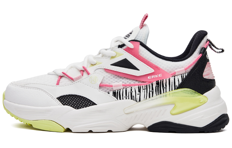 (W) ERKE Xtep Feng Sheng Low 'Dad Shoe White Black'