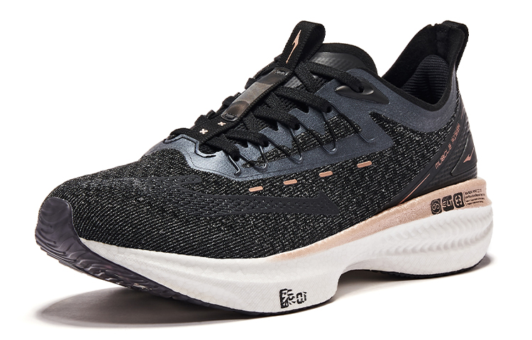 (W) ERKE Xtep Flash 1.0 'Black Pink Gold' 圖 3